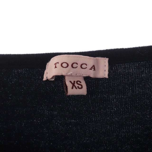 TOCCA(トッカ)のトッカ  カーディガン ボレロ ニット 長袖 XS 紺 ネイビー レディースのトップス(カーディガン)の商品写真