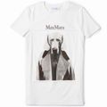 MAX MARA Tシャツ MMDOG ピュアコットン クルーネック