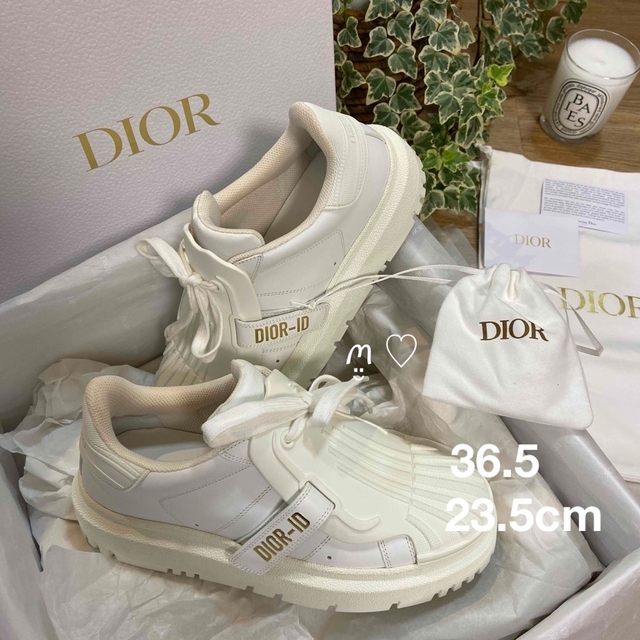 レア＆美品】Dior スニーカー 23.5cm | forext.org.br