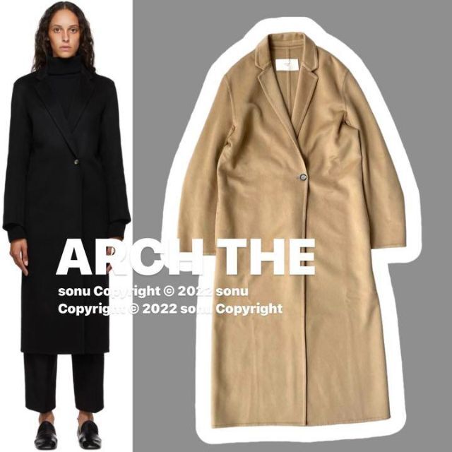 アパルトモン取扱 ARCH THEアーチザ カシミヤ ロング チェスター
