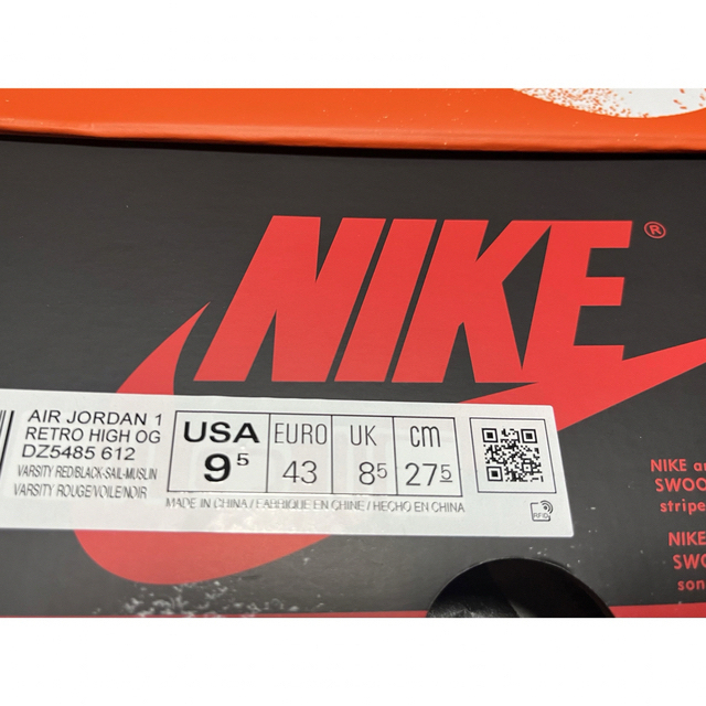 NIKE(ナイキ)のNike Air Jordan 1 High OG Chicago 27.5 メンズの靴/シューズ(スニーカー)の商品写真