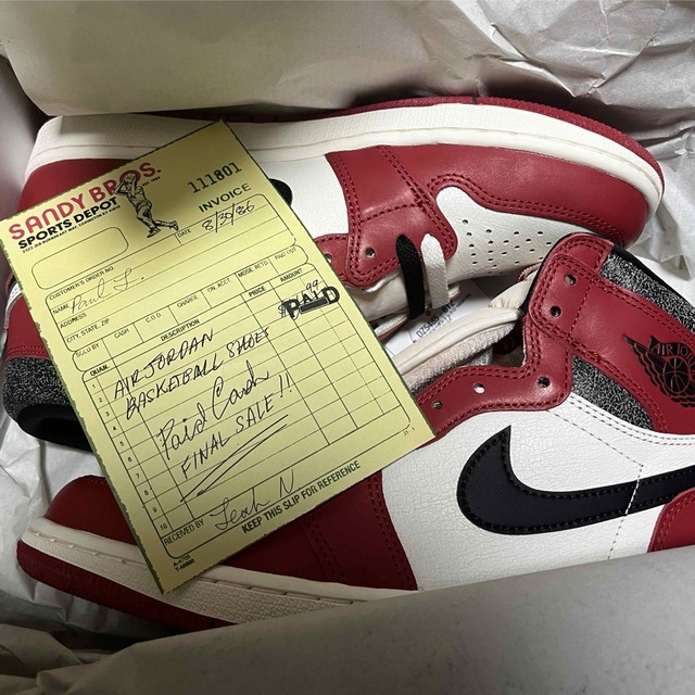 NIKE(ナイキ)のNike Air Jordan 1 High OG Chicago 27.5 メンズの靴/シューズ(スニーカー)の商品写真