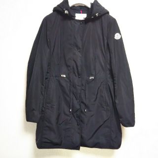 モンクレール(MONCLER)のモンクレール MONCLER Anthemis レディース コート 黒 サイズ2(スプリングコート)