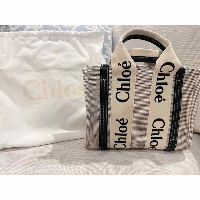 Chloe woody スモールトートバッグ スモール Chloe woody スモールトートバッグ スモール