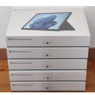 マイクロソフト(Microsoft)の未開封新品　Surface Go 3 8VA-00030　５台セット(タブレット)