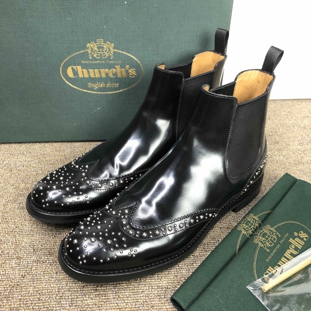 37 Church's KETSBY MET サイドゴア ショートブーツ レディース 靴