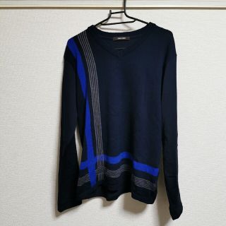 コムサメン(COMME CA MEN)のコムサ メン 表がニットみたいな感じで腕の部分と裏はTシャツみたいな感じのシャツ(ニット/セーター)