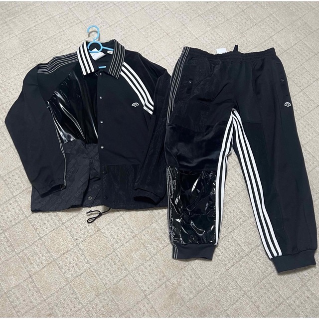 Alexander Wang × Adidas コーチジャケット 上下セット 世界有名な