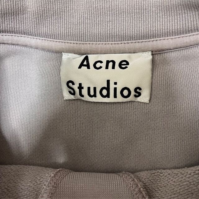 【冬の差し色】Acne Studios モックネック ネックロゴ スウェット