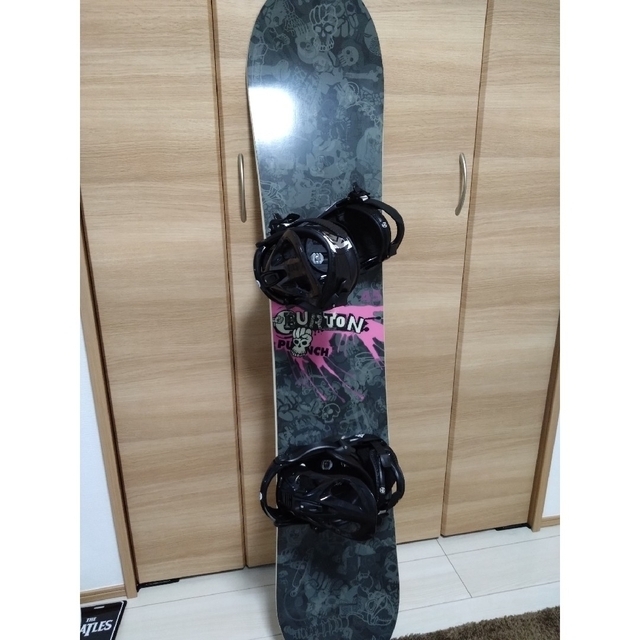 BURTON 147cm スノーボード2点セット ビンディング調整もします