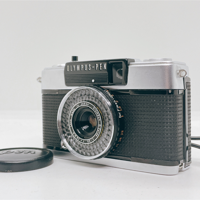 セール品 良品 整備済完動品 OLYMPUS PEN EE-3 ハーフサイズカメラ