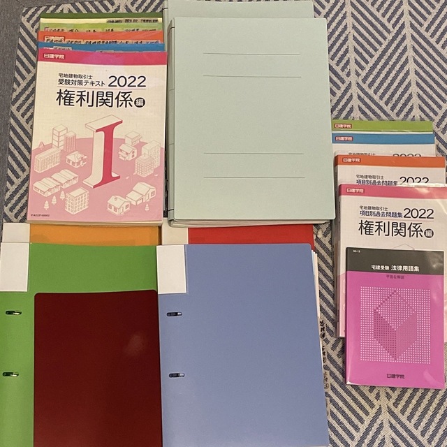 2022年 日建学院 宅建講座 テキスト過去問その他書き込みあり(多) - 本 2022年 日建学院 宅建講座 テキスト過去問その他書き込みあり(多) - 本