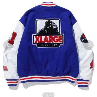 エクストララージ(XLARGE)のXLARGEエクストララージ OG VARSITY JACKETウールスタジャン(スタジャン)