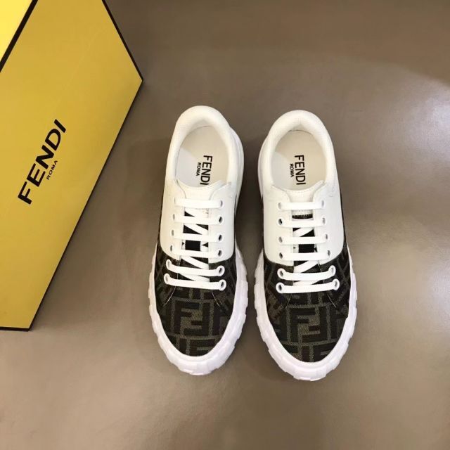 レオパードフラワーブラック 新品 FENDI フェンディ メンズ スニーカー