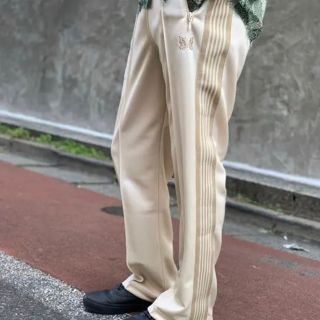 Keboz ベージュ スウェット トレーナー needles トラックパンツ-