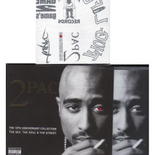 2PAC THE SEX THE SOUL THE STREET 3CD BOX(ヒップホップ/ラップ)