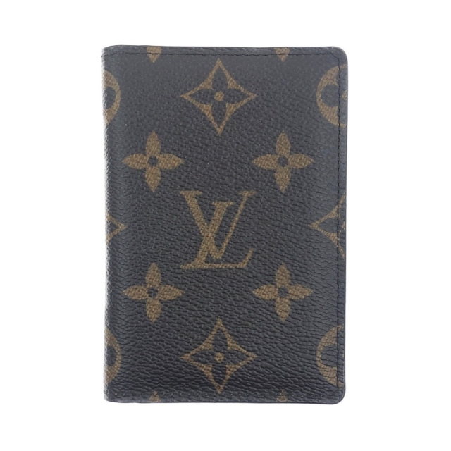 〇〇LOUIS VUITTON ルイヴィトン オーガナイザー ドゥ ポッシュ カードケース パスケース 名刺入れ モノグラム M60502 ブラウンファッション小物