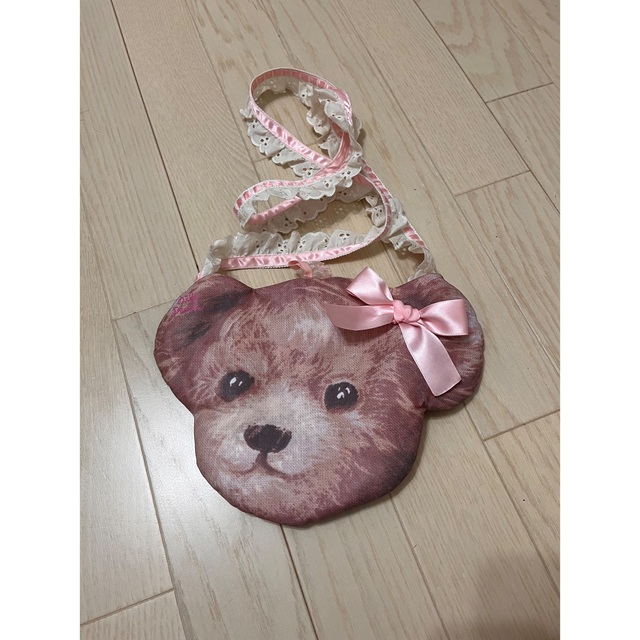 ナイルパーチ くま柄 ワンピース Nile くまちゃん Perch ファンシー