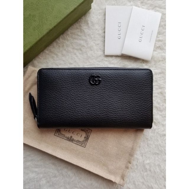 国際ブランド】 Gucci 長財布 ウォレット アラウンド ジップ GG