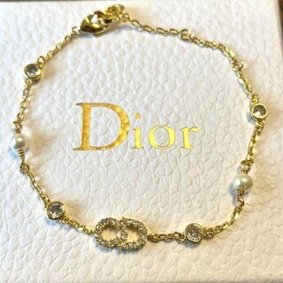 美品】Dior ブレスレット CLAIR D LUNA ゴールド パール CD moldtool