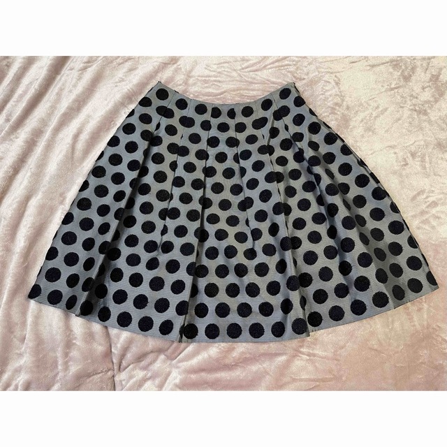 安く売り切れ M's gracy♡ドット柄スカート♡お上品スタイル