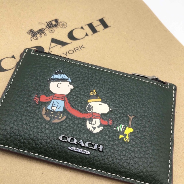 COACH×PEANUTS】ジップ カードケース・スヌーピー - www.goldenswan.club