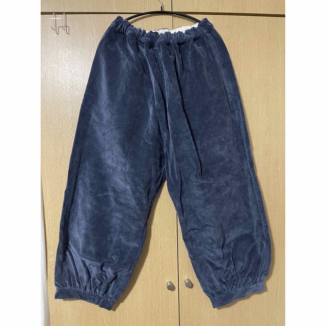 rehellinen puff pants corduroy ネイビー L-hybridautomotive.com