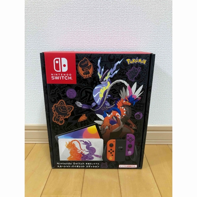 Nintendo Switch スカーレット・バイオレットエディション 新品 - 家庭