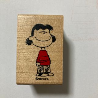 スヌーピー(SNOOPY)の【〜27日値下】未使用 スタンプ ルーシー LUCY(キャラクターグッズ)