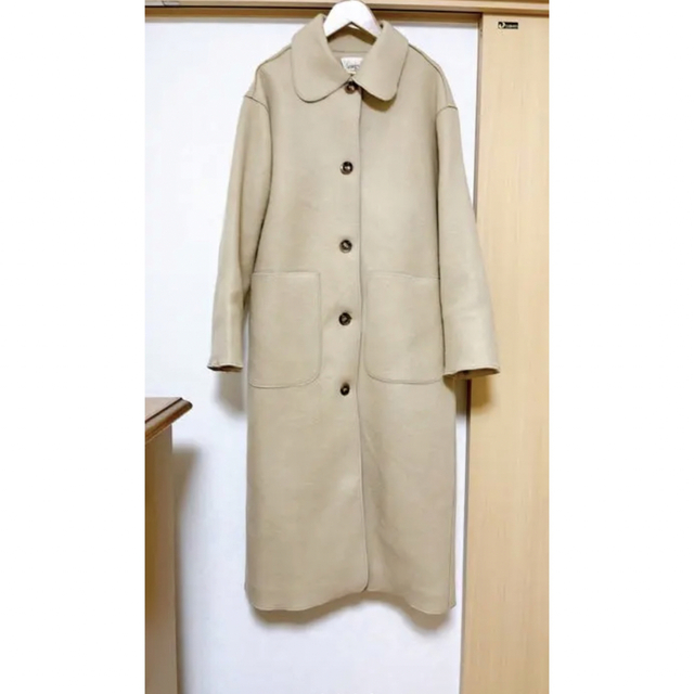 lawgy 】 original maru coat （ ivory ） - ロングコート