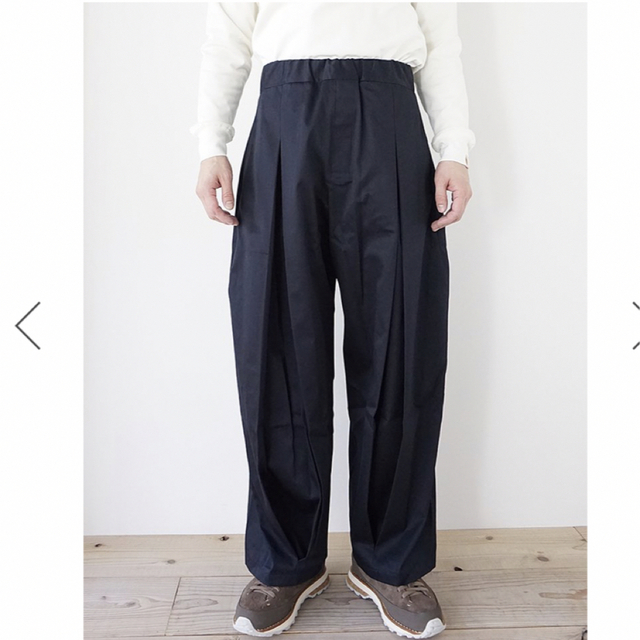SAGE NATION/セイジネーション】 BOX PLEAT TROUSER 【驚きの値段で