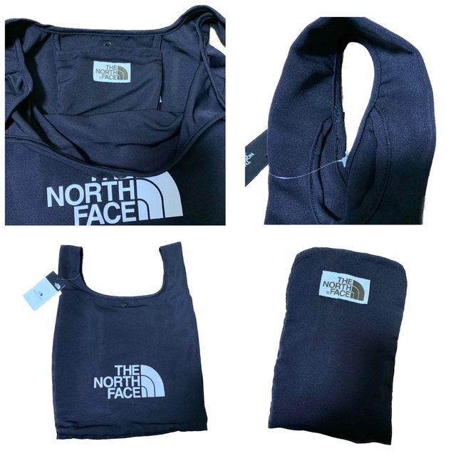 THE NORTH FACE(ザノースフェイス)のノースフェイス　ショッパーバックミニ　エコバック　日本未発売品　ブラック メンズのバッグ(エコバッグ)の商品写真