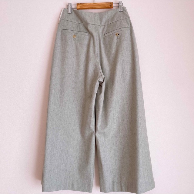 マーガレットハウエル ウール カシミヤ混ワイドパンツ
