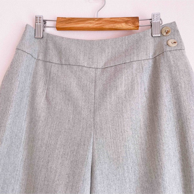 マーガレットハウエル ウール カシミヤ混ワイドパンツ