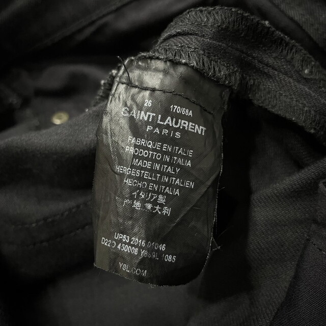 Saint Laurent(サンローラン)のSaint Laurent Paris Destroy jeans メンズのパンツ(デニム/ジーンズ)の商品写真