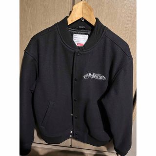 シュプリーム(Supreme)のsupreme delta logo varsity jacket Sサイズ(スタジャン)