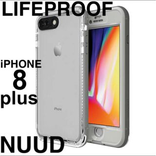 アイフォーン(iPhone)の白 ライフプルーフ nuud for iPhone 8 Plus(iPhoneケース)