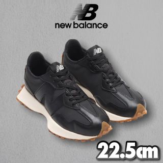 ニューバランス(New Balance)の未使用 NEW BALANCE レザー WS327L ブラック 22.5cm(スニーカー)