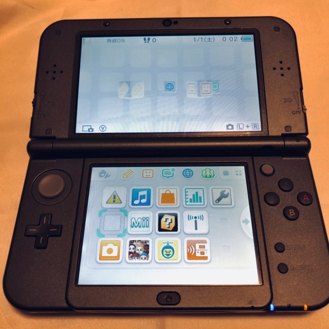 New 3DS LL 本体 メタリックブラック 7