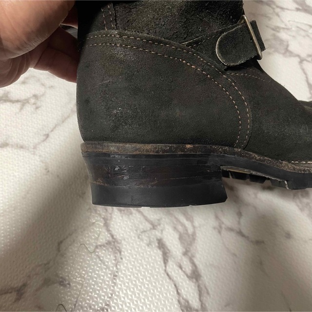 Wesco(ウエスコ)の9D 27cm ウエスコ boss ボス スエード ブラック メンズの靴/シューズ(ブーツ)の商品写真