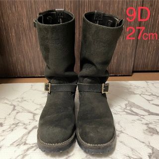 ウエスコ(Wesco)の9D 27cm ウエスコ boss ボス スエード ブラック(ブーツ)