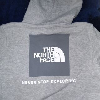 ザノースフェイス(THE NORTH FACE)のTHE NORTH FACE グレー パーカー メンズ(パーカー)