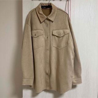 ザラ(ZARA)のZARA♡スウェードシャツ(シャツ/ブラウス(長袖/七分))