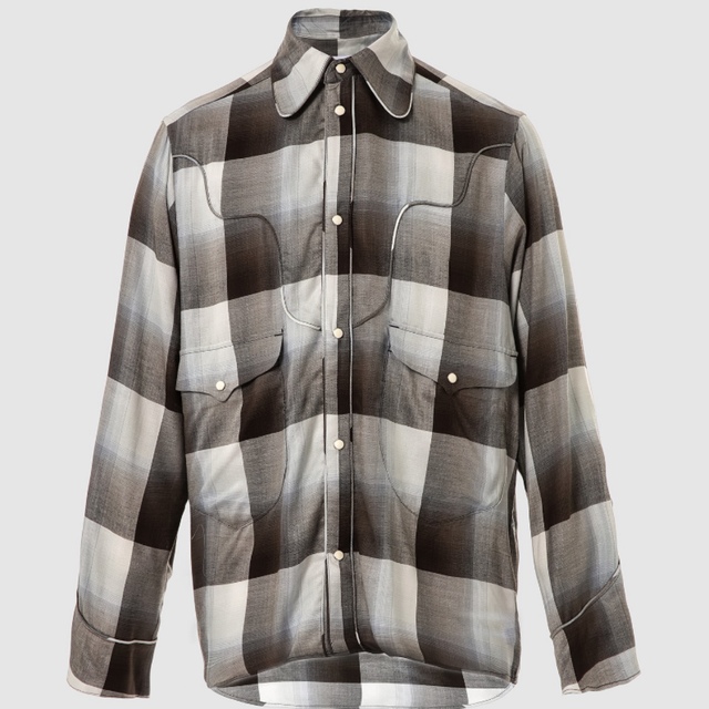 sugarhill ombre western shirt