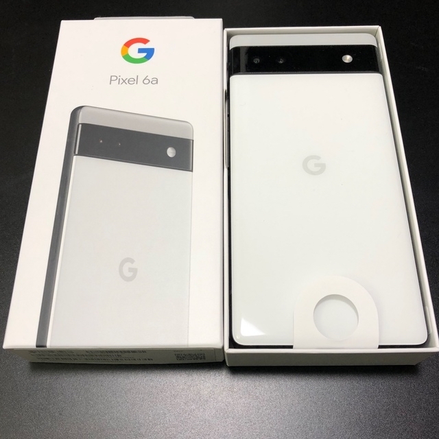 スマートフォン/携帯電話新品未使用　Google pixel 6a 本体　SIMフリー