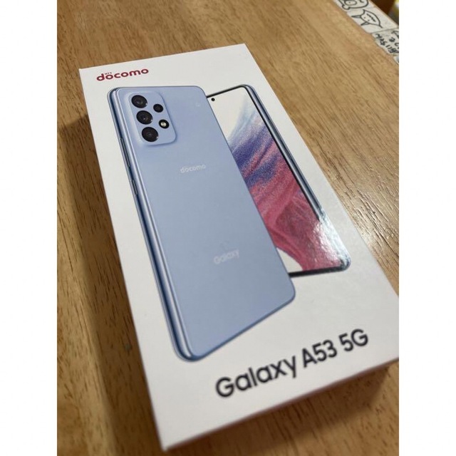 SAMSUNG GalaxyA53 5G SC-53CオーサムブルーSIMフリー○カラー