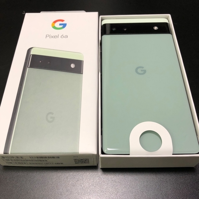 スマートフォン/携帯電話新品未使用　Google pixel6a 本体　SIMフリー