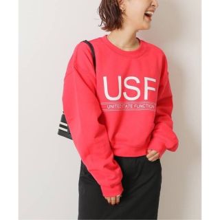 スピックアンドスパン(Spick & Span)の【MAISON NO.8/メゾンナンバーエイト】SP SHORT SWEAT(トレーナー/スウェット)