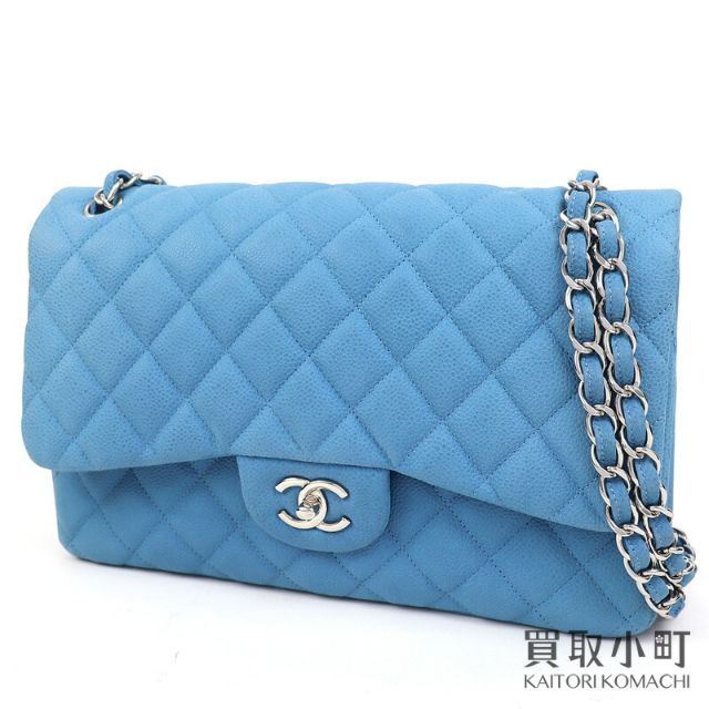 オープンポケット×1内【CHANEL】マトラッセ30 クラシック ラージ フラップバッグ