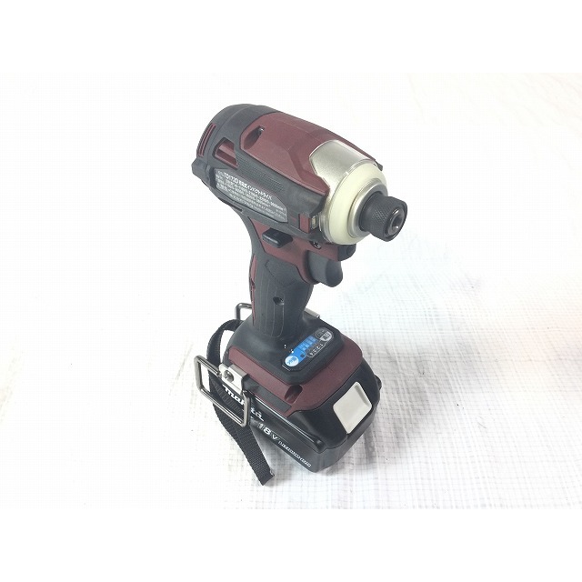 Makita(マキタ)の☆極美品☆makita マキタ 18V 充電式インパクトドライバ TD172DGXAR 赤/レッド バッテリー2個(6.0Ah) 充電器 ケース付 62225 自動車/バイクのバイク(工具)の商品写真